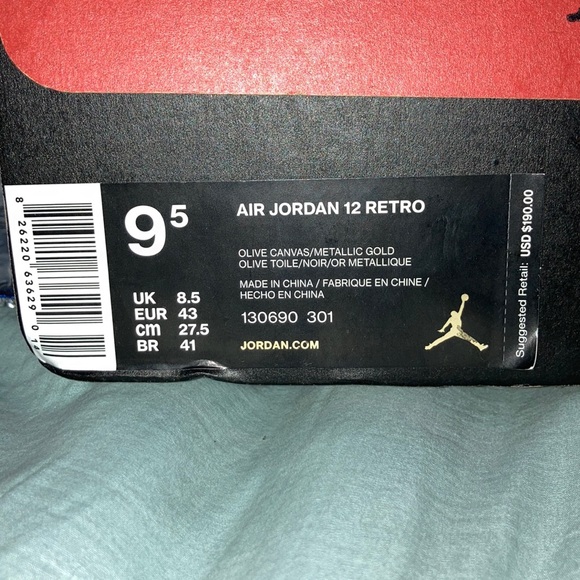 (SOLD)Jordan 12 Retro Chris Paul Class Of 2003 - Picture 6 of 7